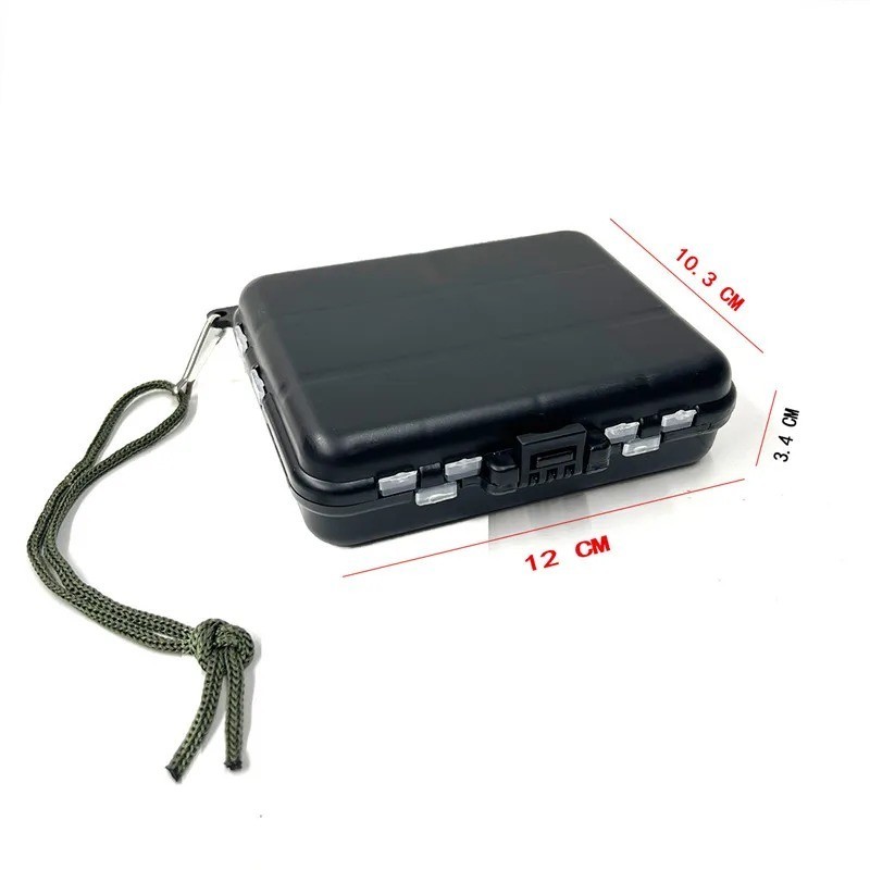 Double-Sided Fishing Tackle Box