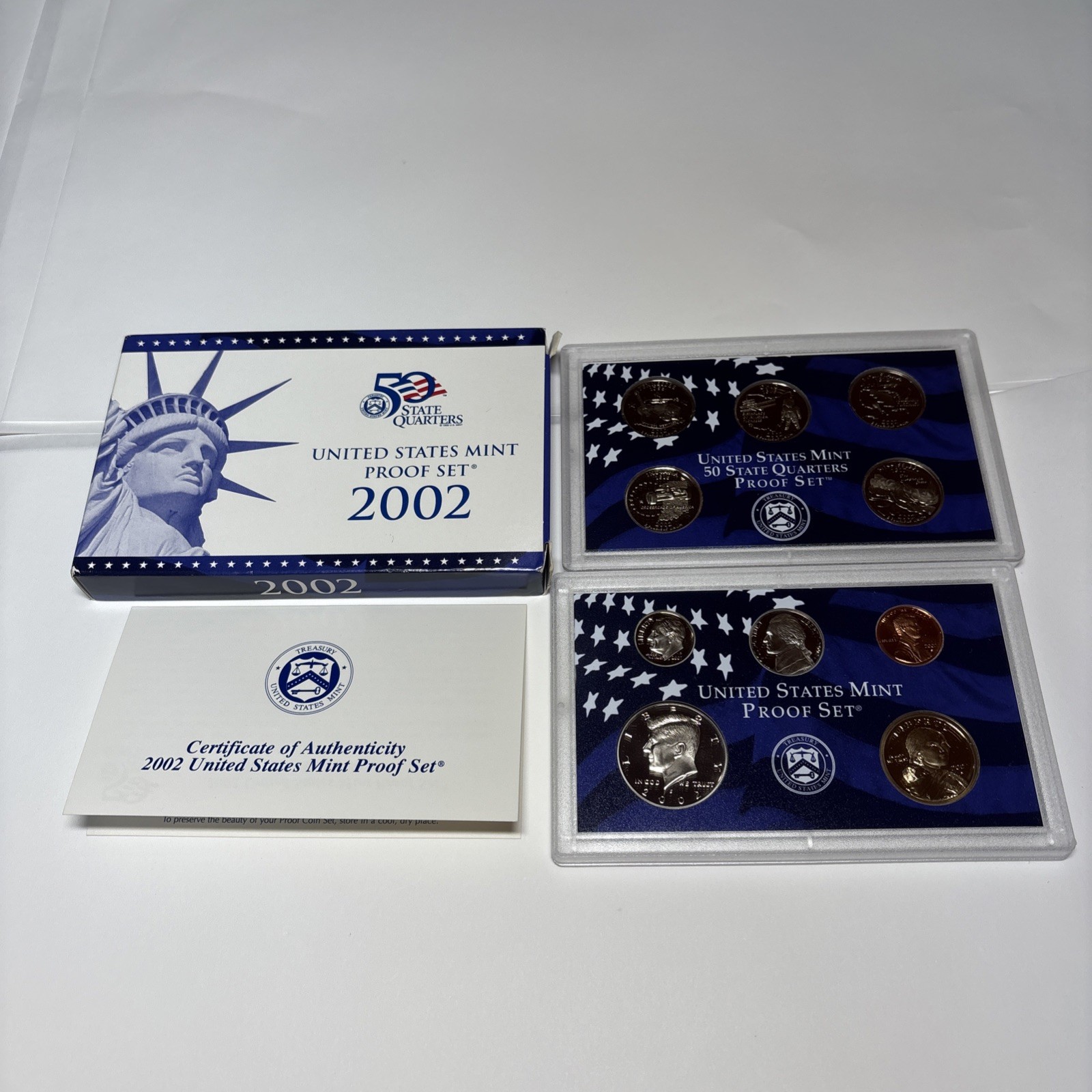 2002 United States Mint Proof Set - OGP