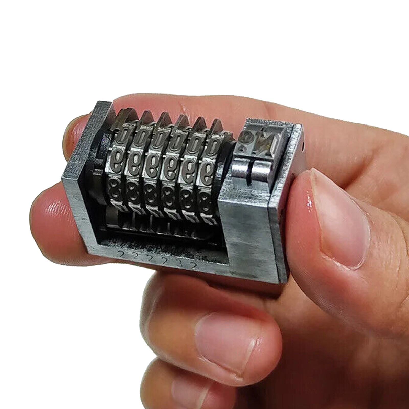 Rotary 6 Digit Numbering Machine 4X8 Backward Printing For Printer Letterpress--