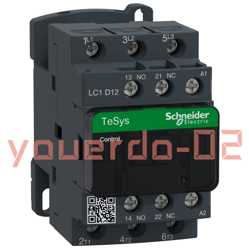 1PC New With Schneider LC1D12R7 TeSys Deca three-pole contactor,12A,440V,50/60Hz
