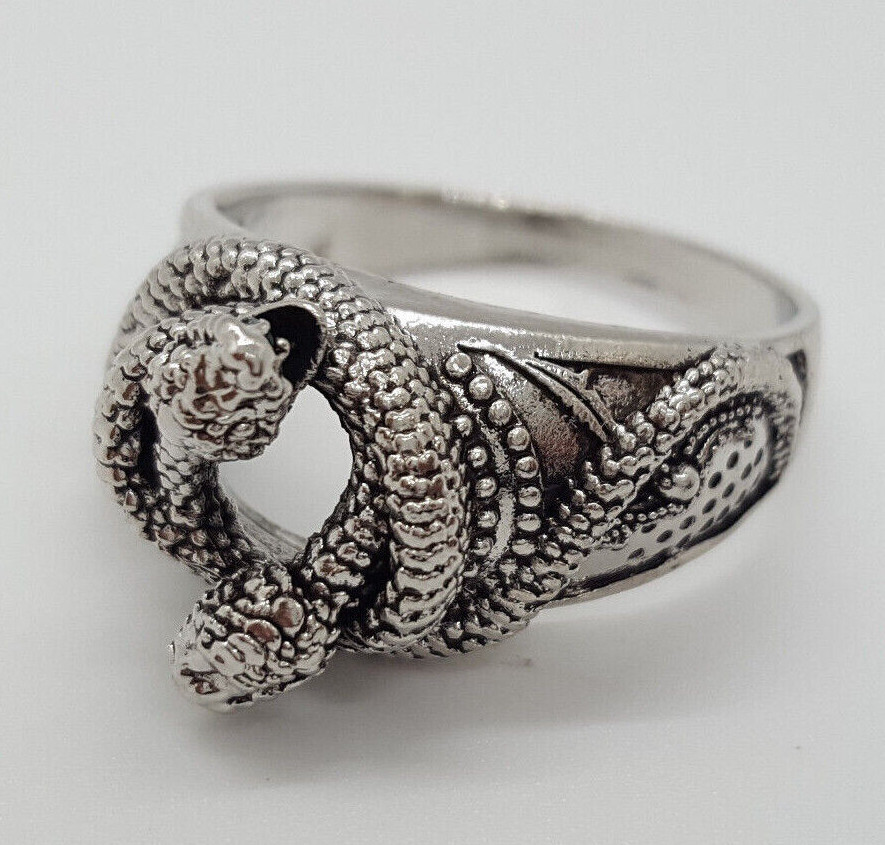 Fashion Ring  8mm Signet Men/Women Snakes Serpents size 6-13 #82