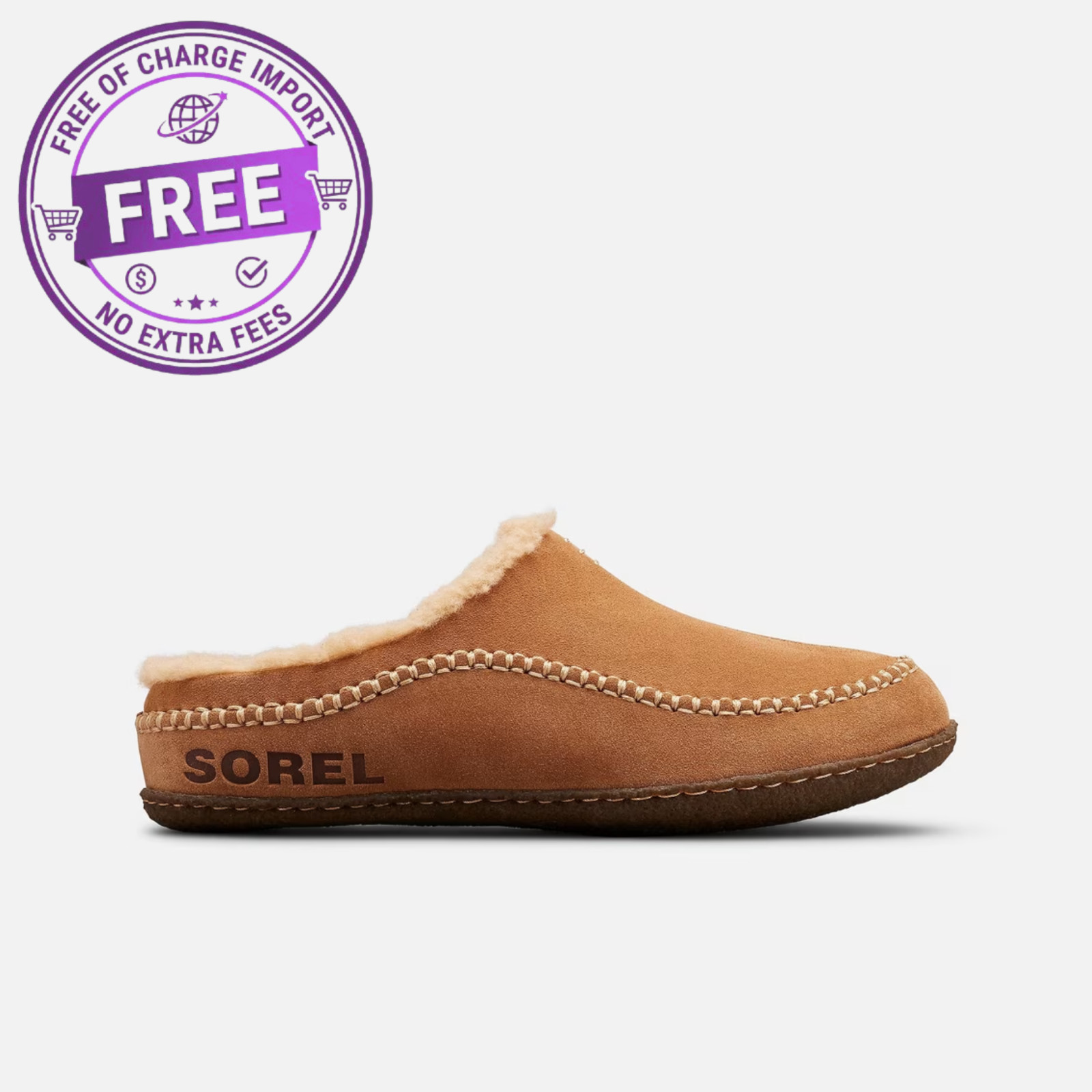 SALE! SOREL FALCON RIDGE™ II Men's Slipper Camel Brown, Curry Authentic NEW