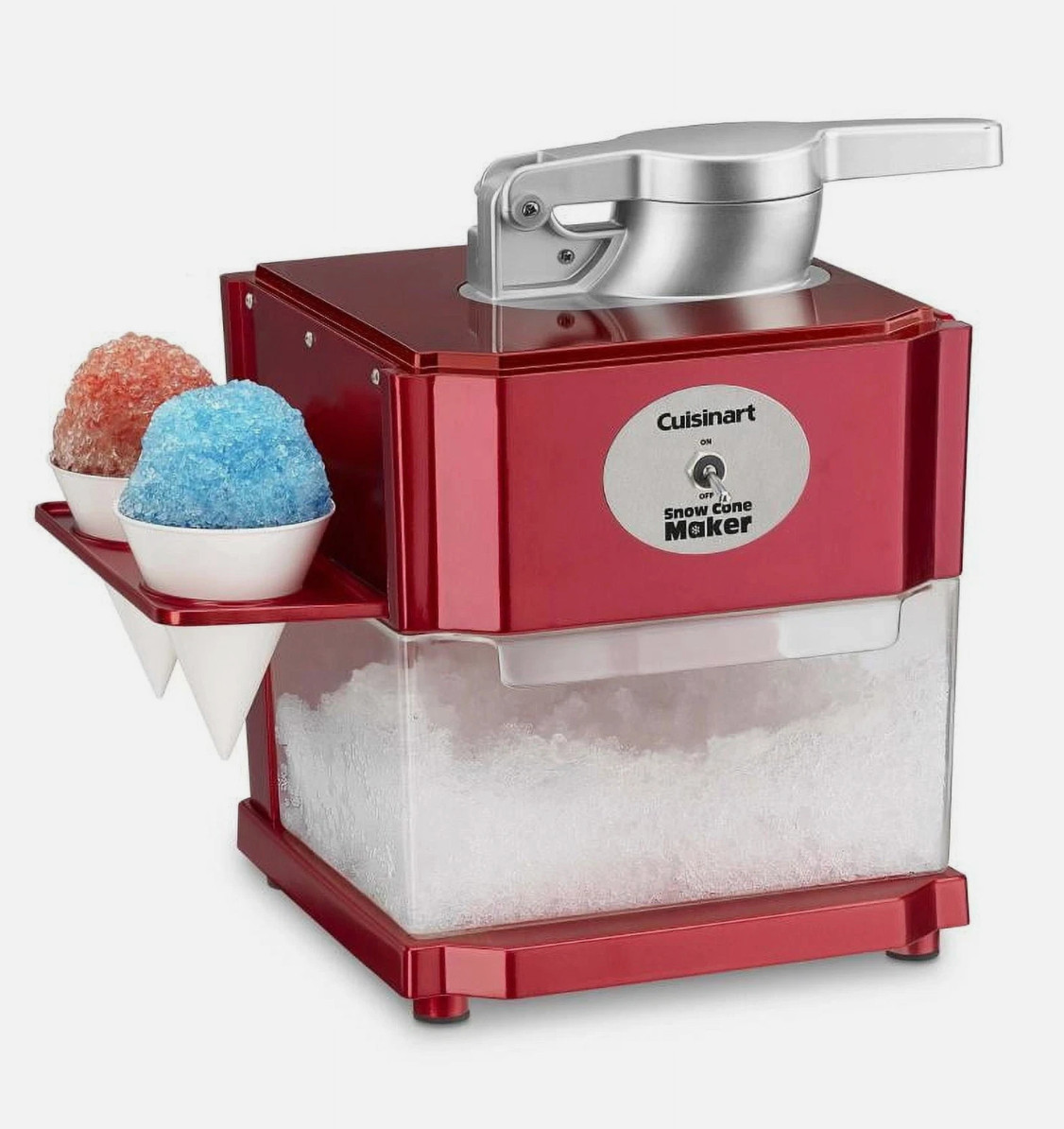 20 Oz. Red Countertop Snow Cone Machine
