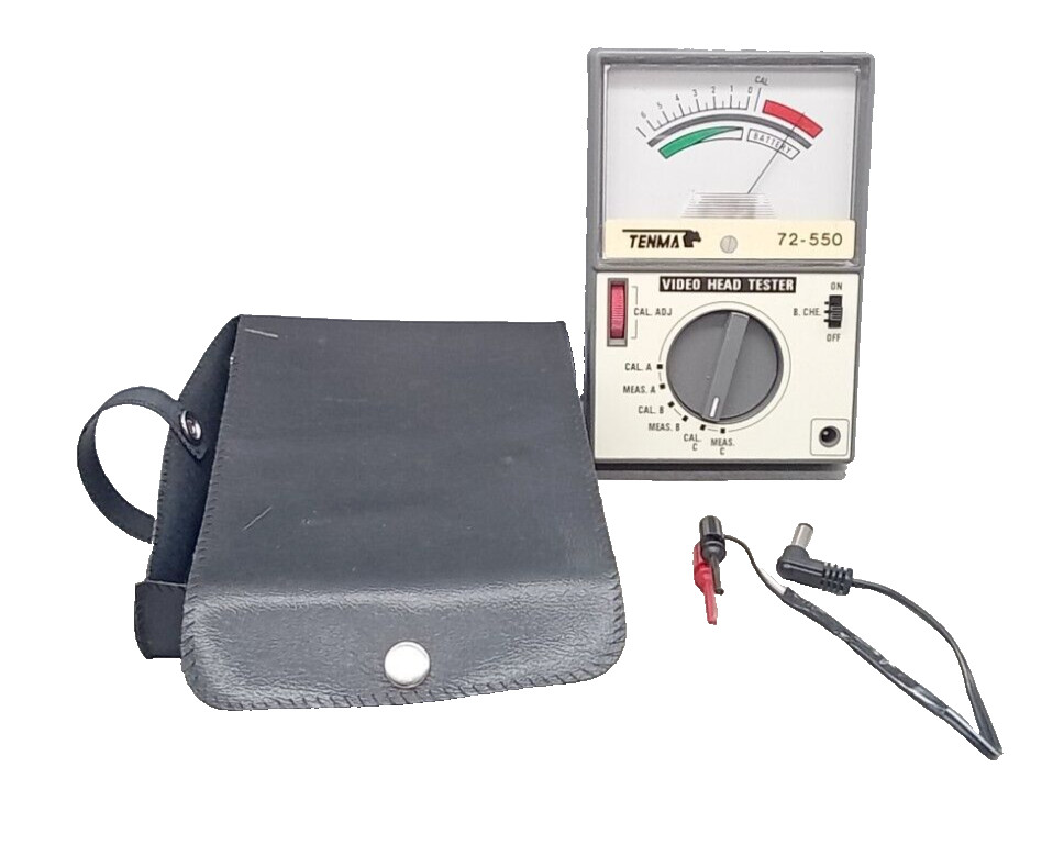 Video Head tester, Tenma 72-550 With Probes And Case