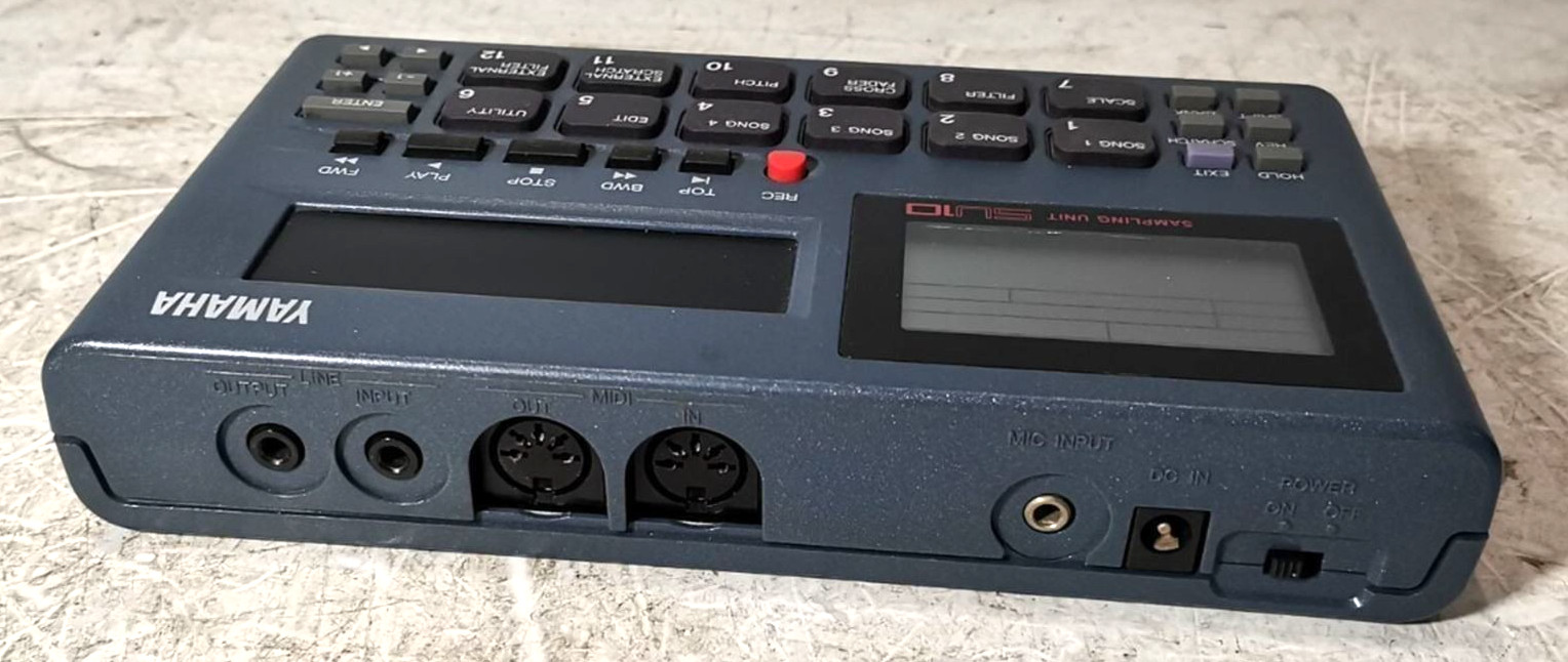 Junk Not Working YAMAHA SU10 Sampling Unit Sampler Synthesizer MIDI DTM