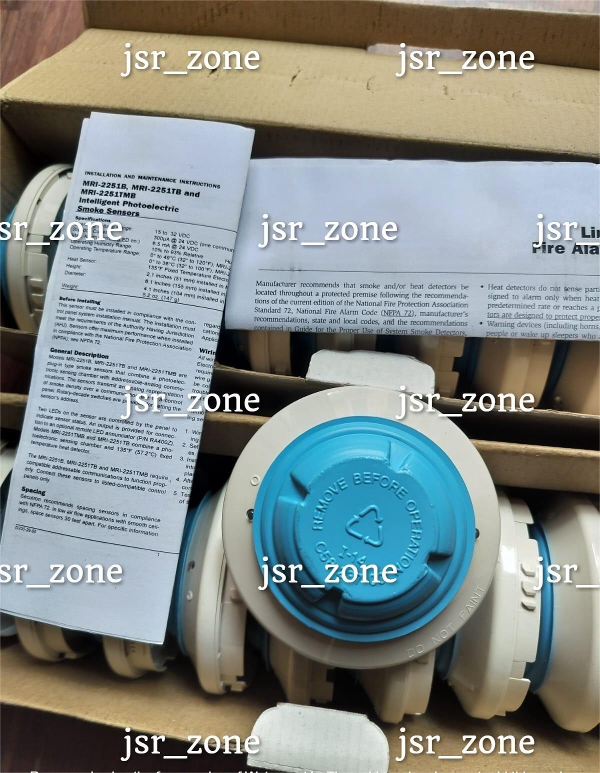 Secutron MRI-2251B Photoelectric Smoke Detector