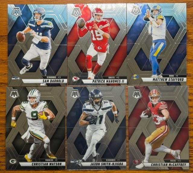 2025 Mosaic NFL Football Base Singles #1-250 Buy 3 Get 1 Free - Pick Your Card