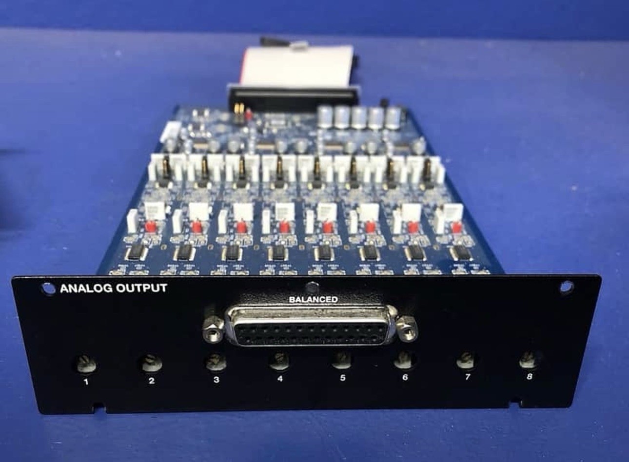 Avid HD i/o 8 Channel Analog Output Option DA Card for 8x8x8 16x16