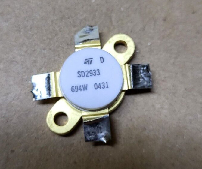 SD2933 RF transistor ST RF MOSFET Transistors N-Ch 125 Volt 40A