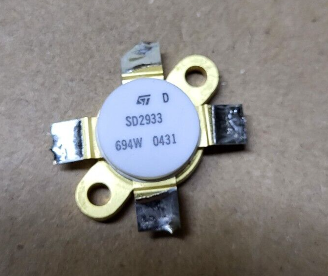 SD2933 RF transistor ST RF MOSFET Transistors N-Ch 125 Volt 40A