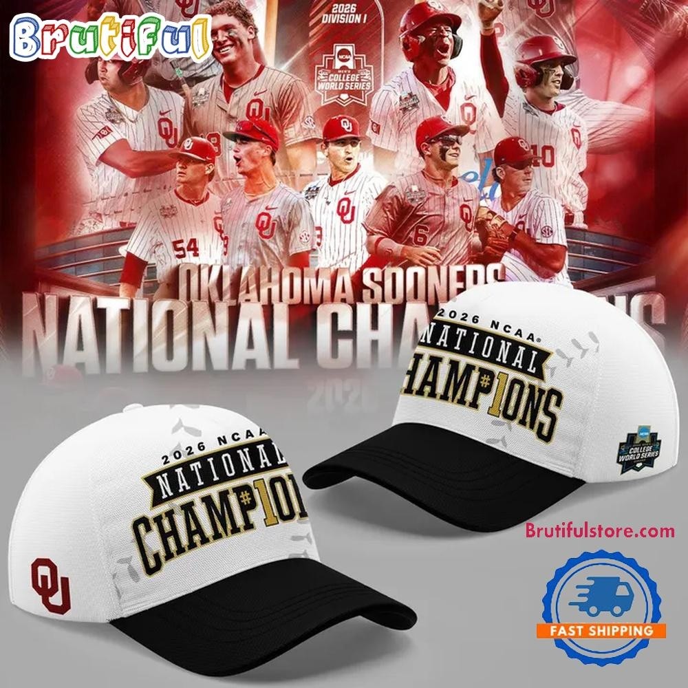 Sooners 2026 Men’s College World Series Champions Classic Cap