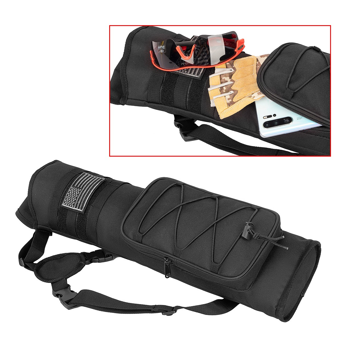 Waterproof Archery Quiver Holder Shoulder Bag For Shooting