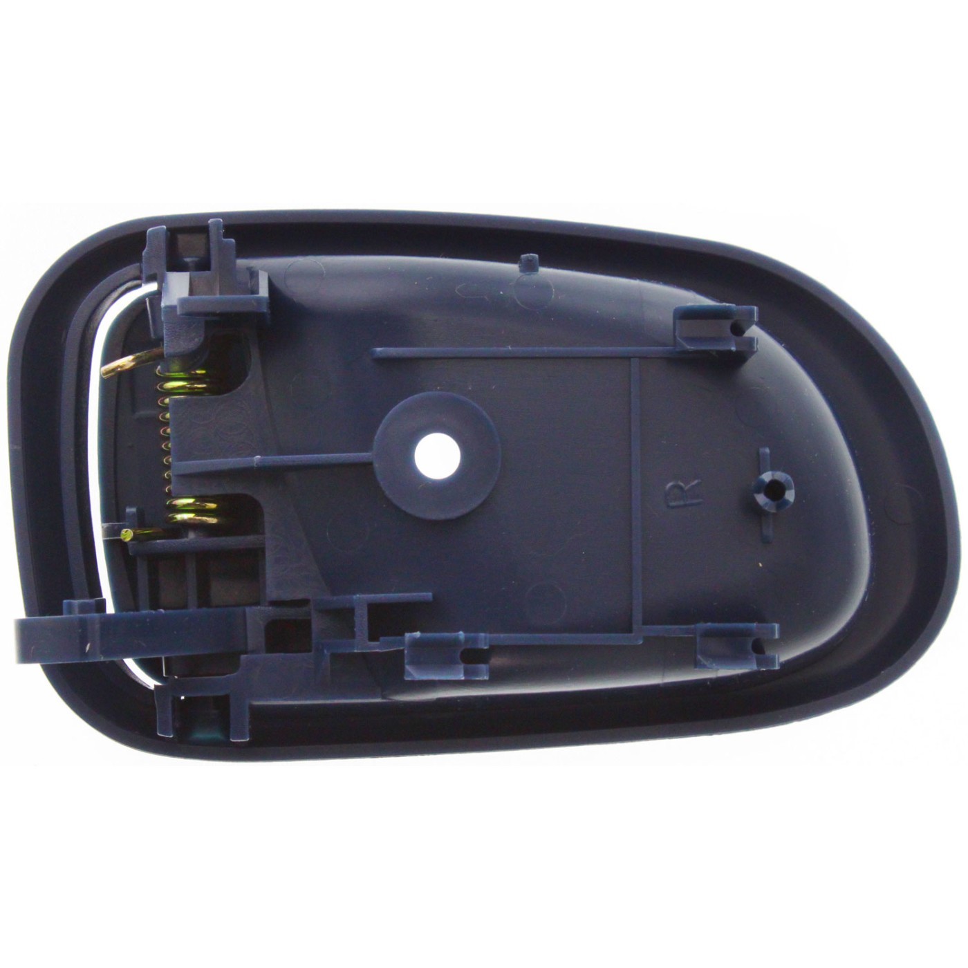 Interior Door Handle For 93-97 Toyota Corolla Front, Passenger Side Blue Plastic