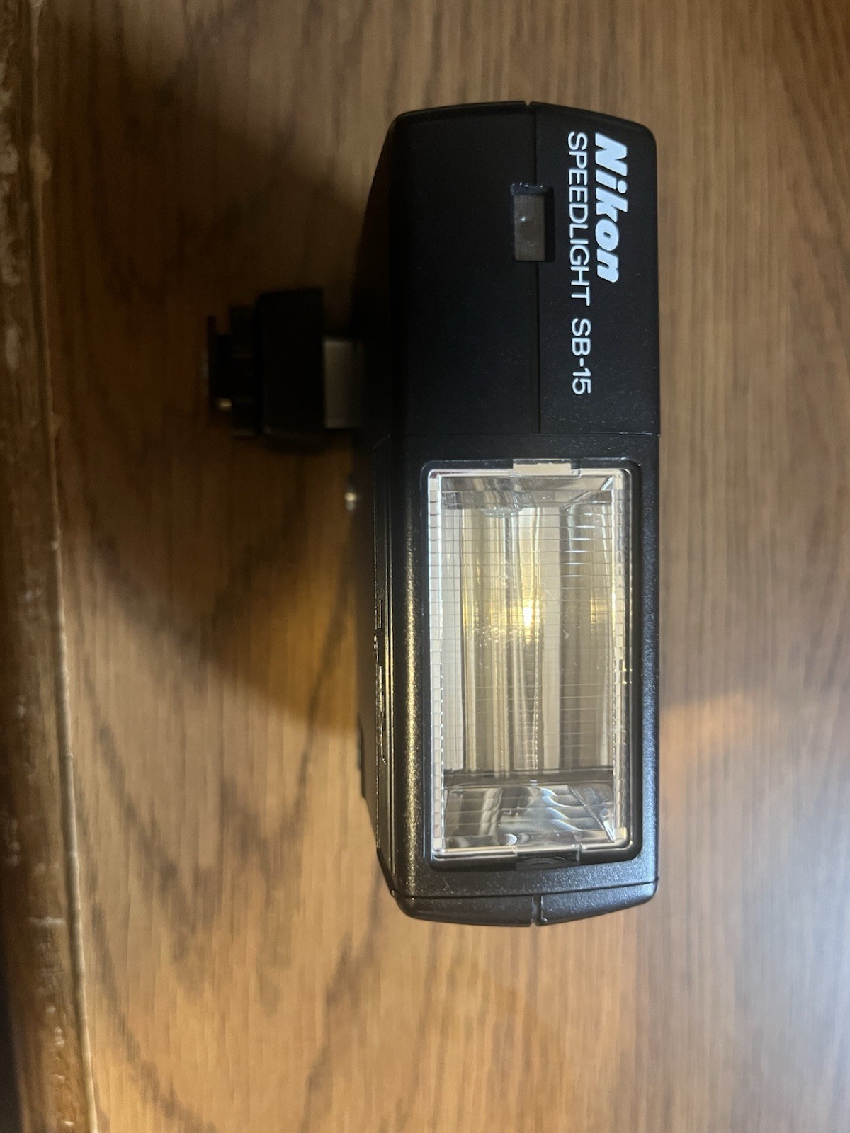 Nikon Speedlight SB-15 Clean Missing Battery Insert See Pics Flash