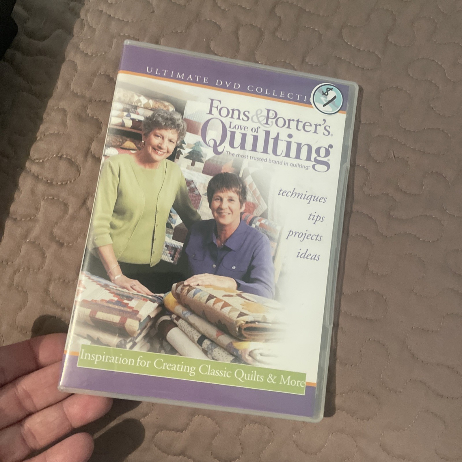 Fons & Porter's Love of Quilting Techniques Tips Projects Ideas DVD