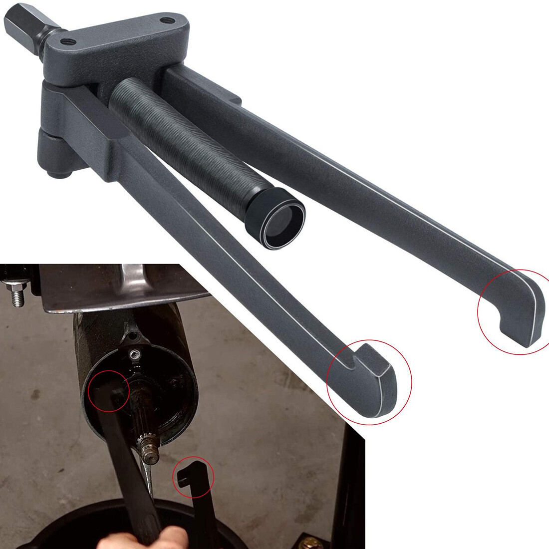 Lower Bearing Carrier Puller Fits for Yamaha Johnson Evinrude Mercury 115HP +