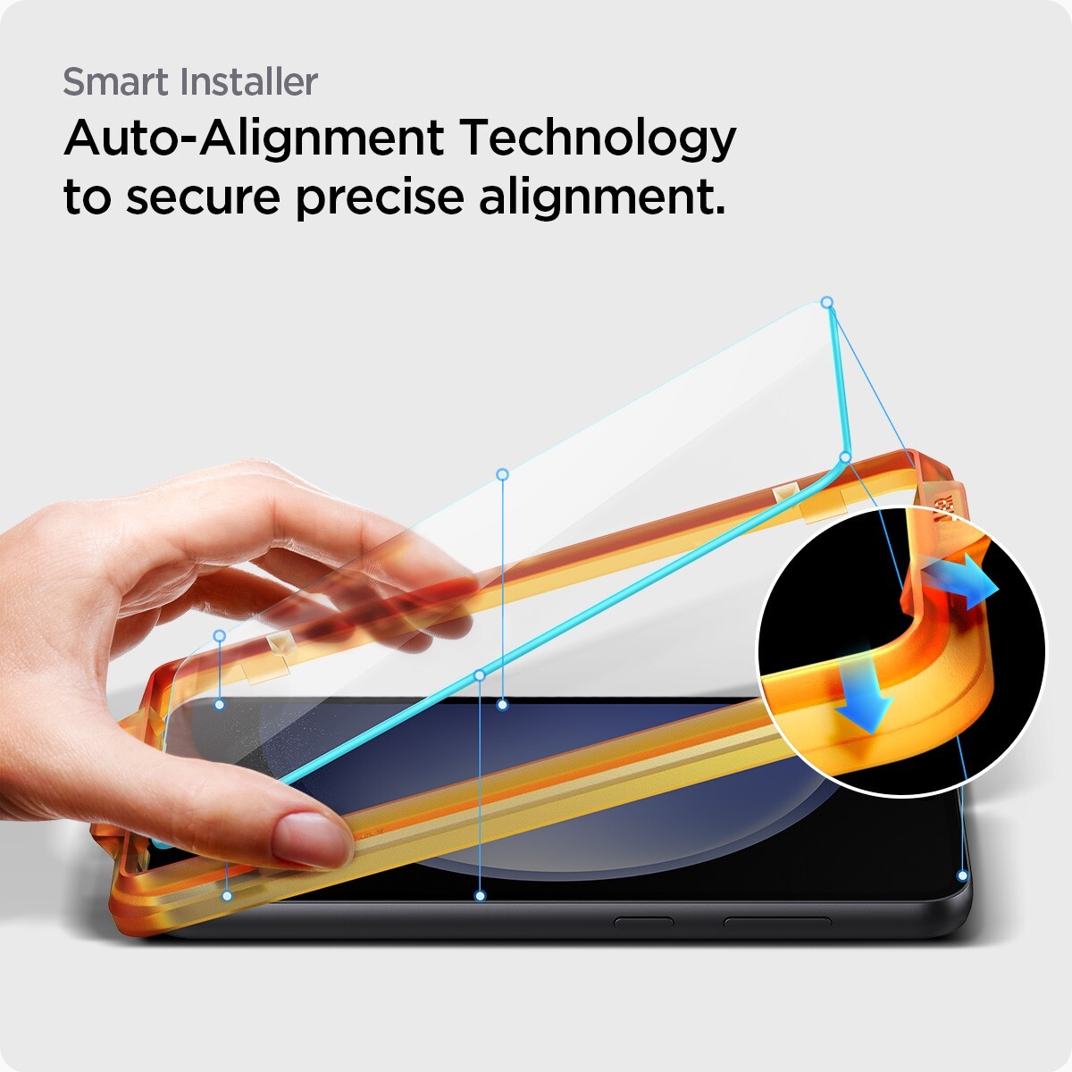 Spigen [GlasTR AlignMaster] Screen Protector | for Samsung Galaxy S23 FE
