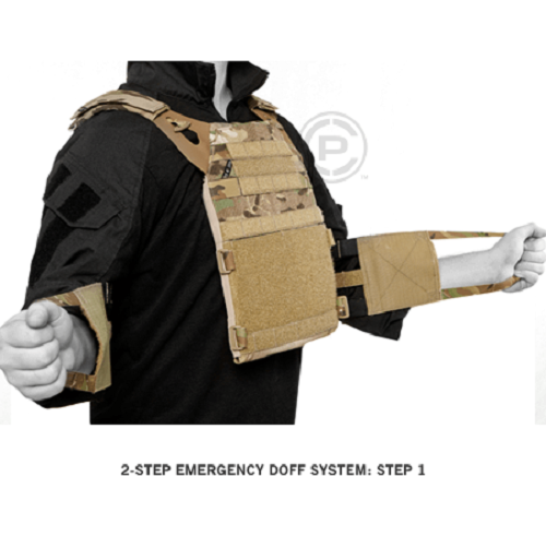 Crye Precision - JPC 2.0 Jumpable Plate Carrier Vest - Multicam Black - Medium