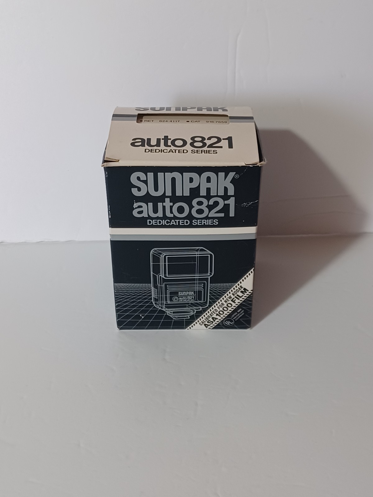VTG SUNPAK AUTO 821 Dedicated For Pentax Empty Box Only (No Flash Included)