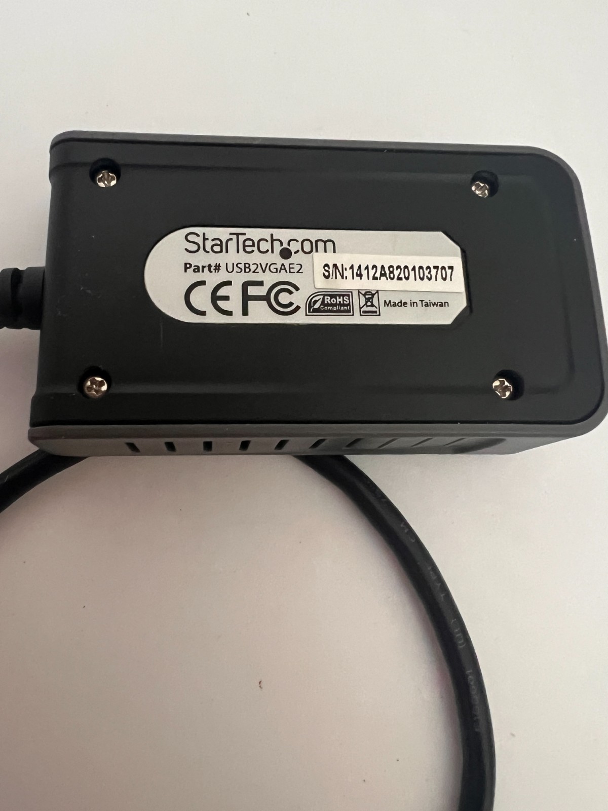 StarTechcom (USB2VGAE2) 16 MB SDRAM USB 2.0 Graphics adapter