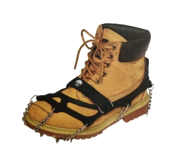 GV Ice Pro Crampons Unisex Slide On Cleats Anti-Slip Ice Traction