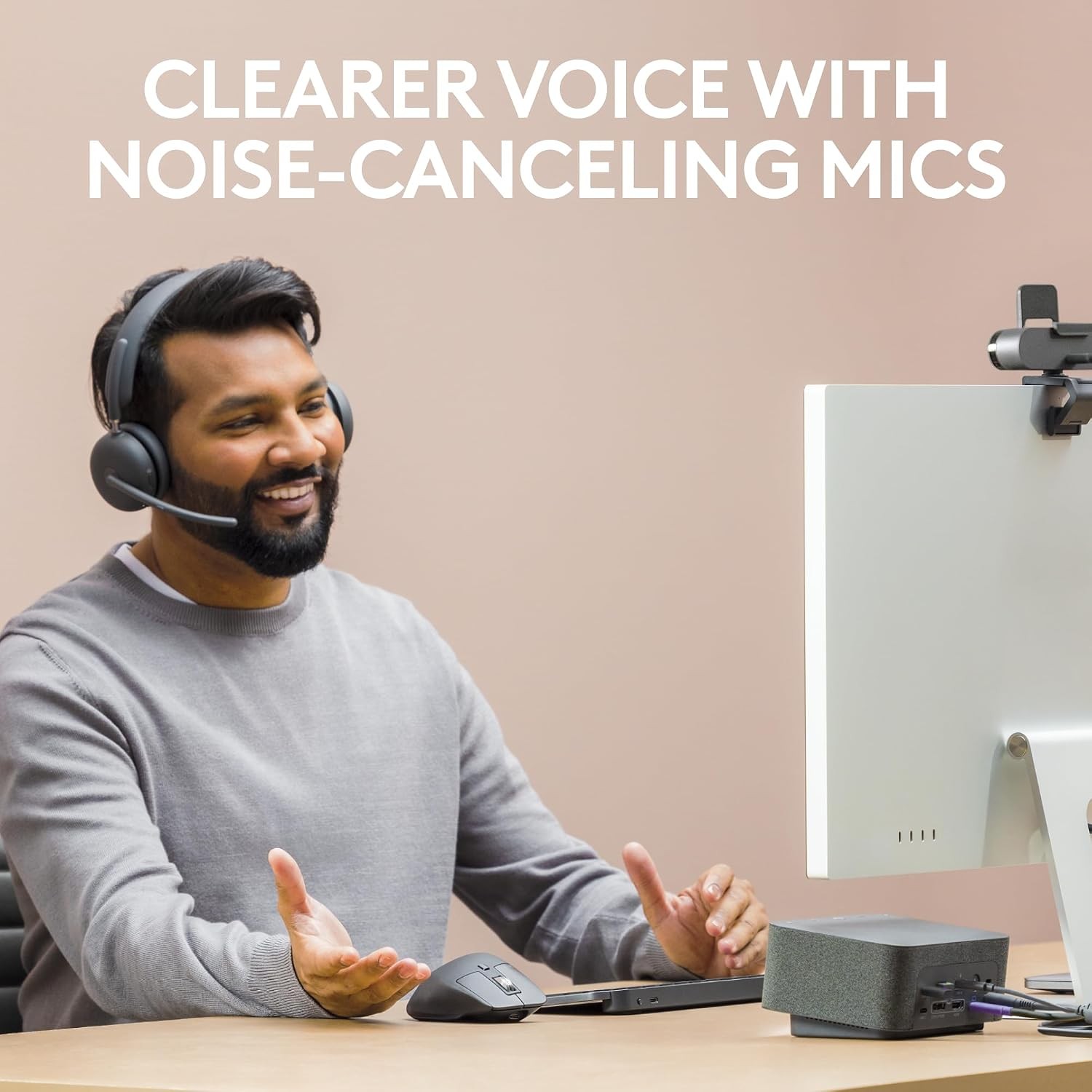 Logitech Zone Wireless 2 UC Bluetooth ANC Headset Graphite