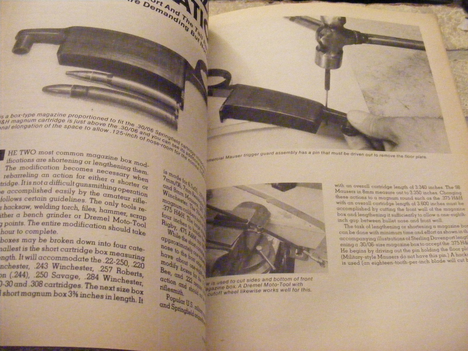 3 Books, Home Gunsmithing Digest, Sporting Rifle Take Down Guide, Riflesmithing