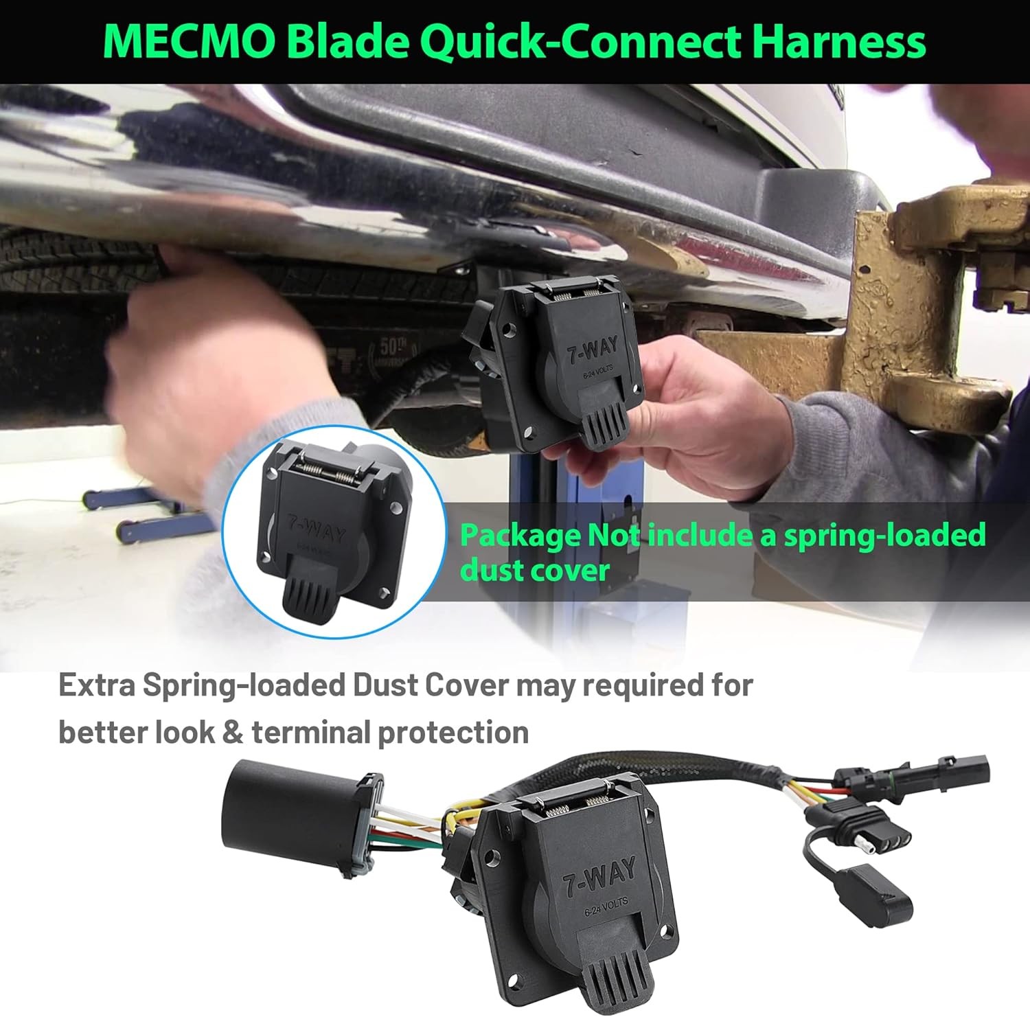Connect Adapter for Tailgate Light Bar LED Redline Amber Turn Signal Reverse