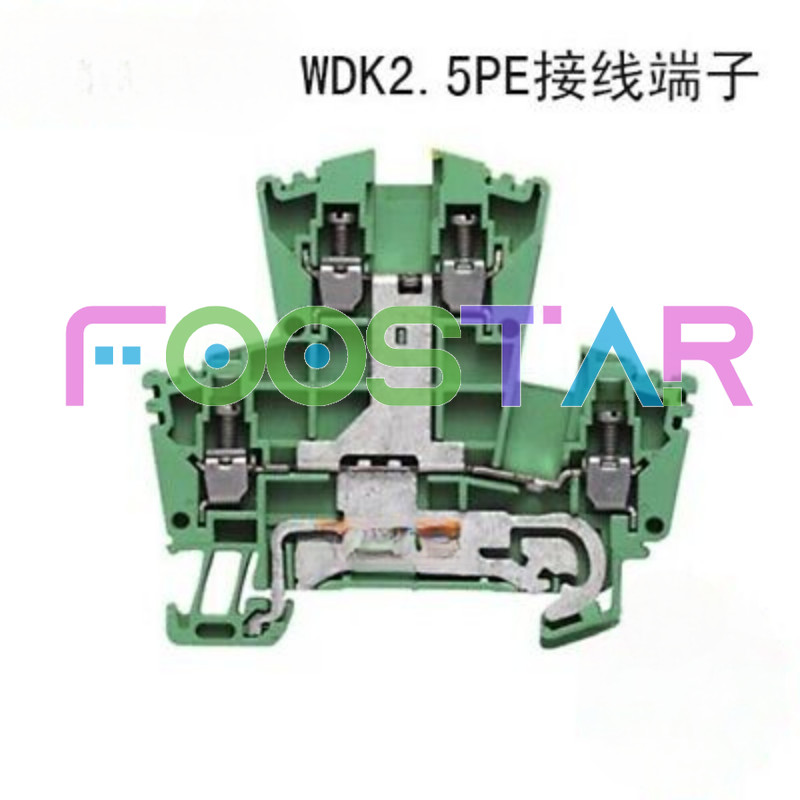 10 PCS NEW FOR WDK 2.5PE Terminal Block