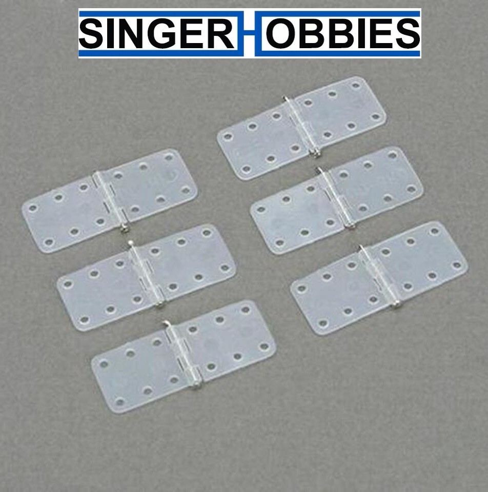 Dubro Products DUB118 Hinge,Nylon,Small (6) HH