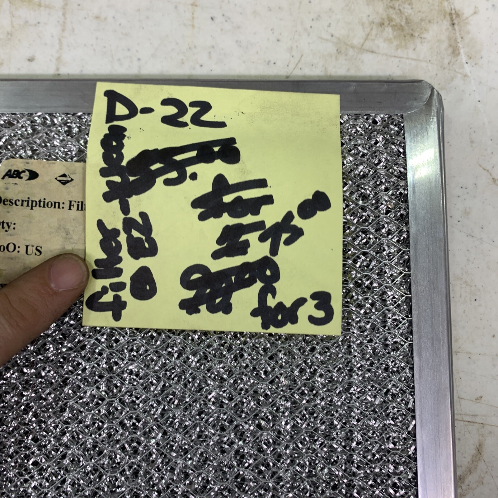 filter E-z kleen 82-22597-0
