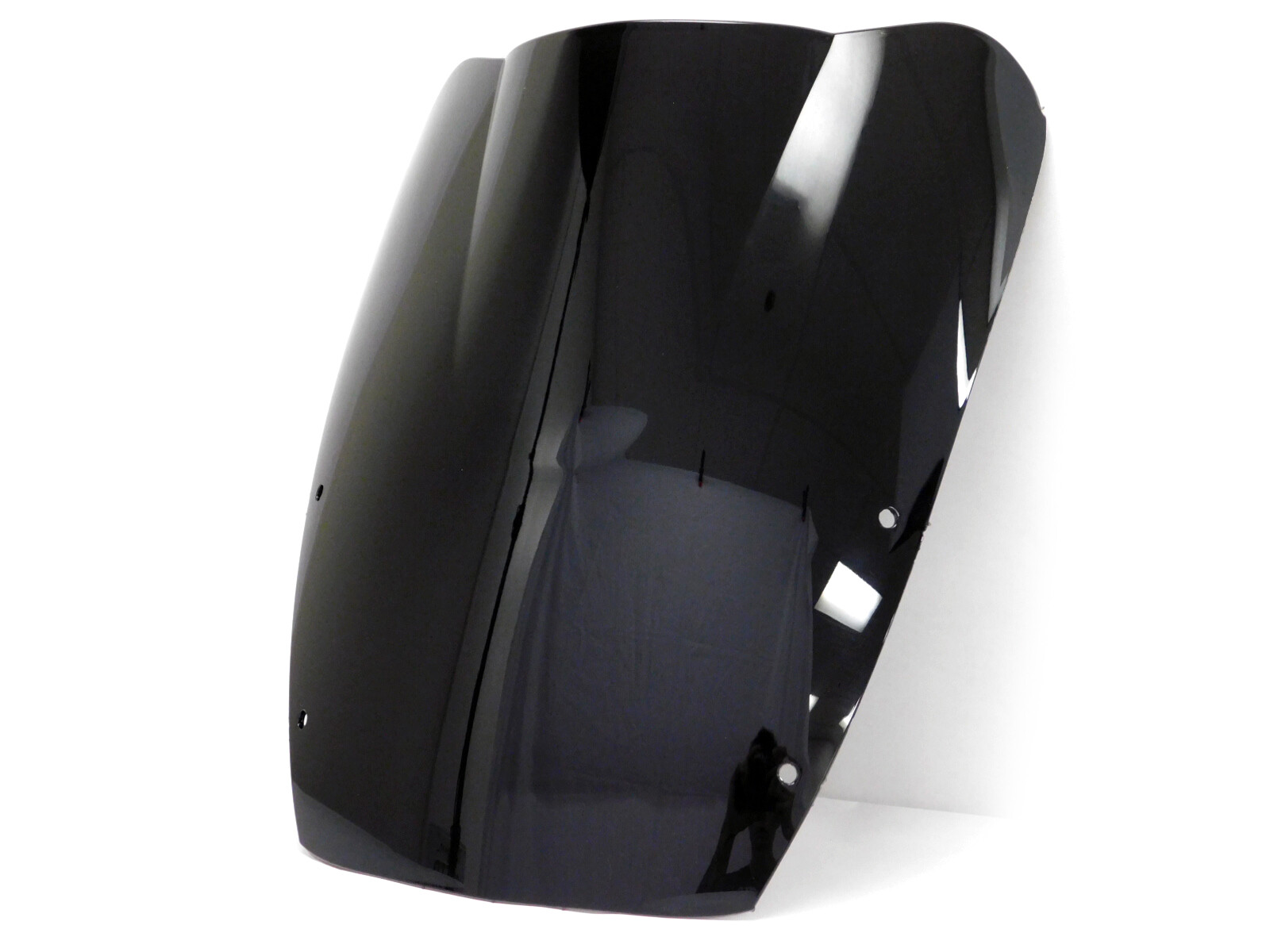 Black Double Bubble Windscreen Windshield for 1987-1997 Suzuki Katana 600 750