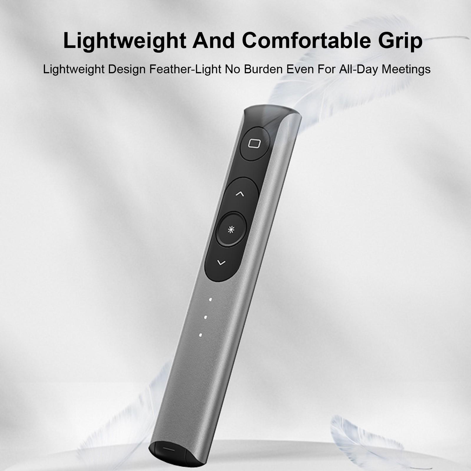 1 Wireless Presenter Rechargeable Black Control For Large Audiences TFMJ