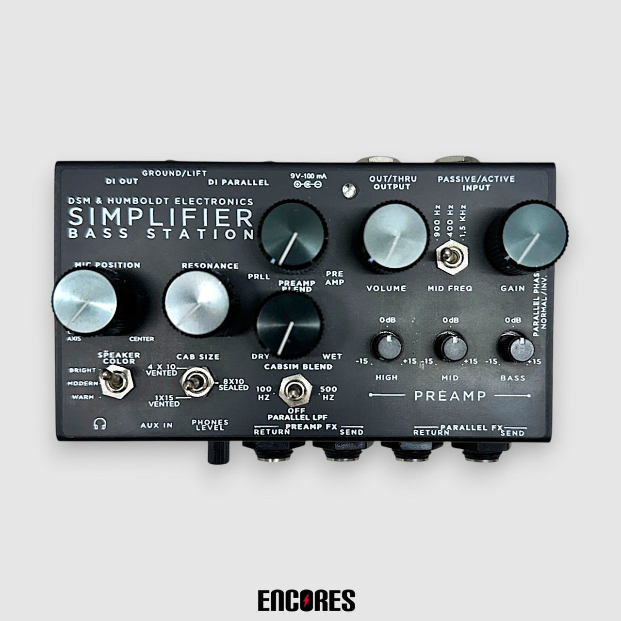 DSM Humboldt Simplifier Bass Station Preamplifier Ampeg SVT Sound Used