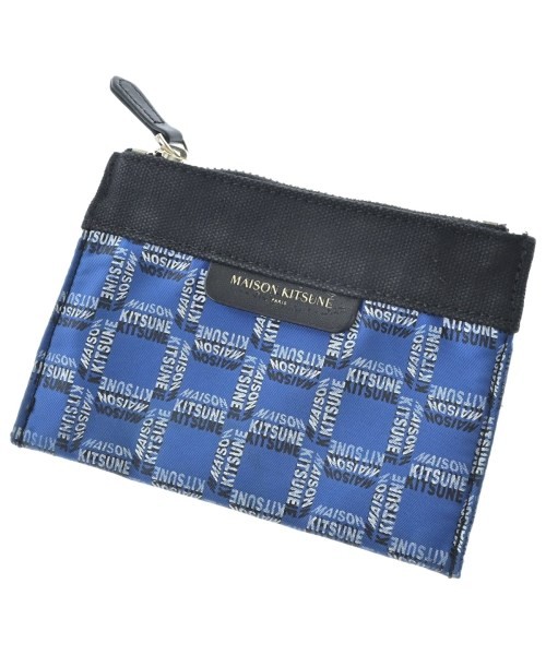 MAISON KITSUNE Accessories (Other) BluexBlackxWhite(Patterned) 2200676359244