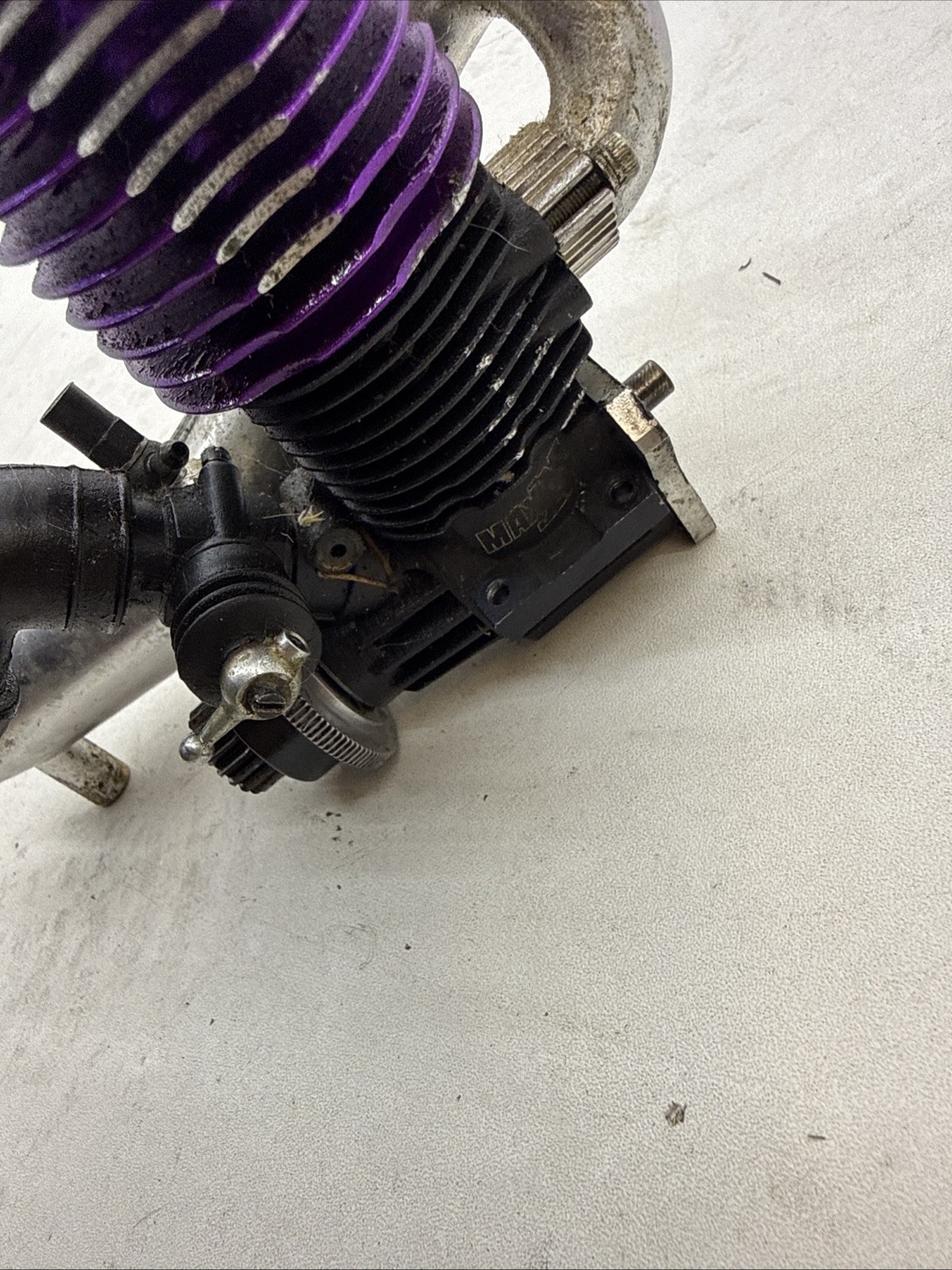 Picco Max .21 Nitro Engine Exhaust Pipe And Carb