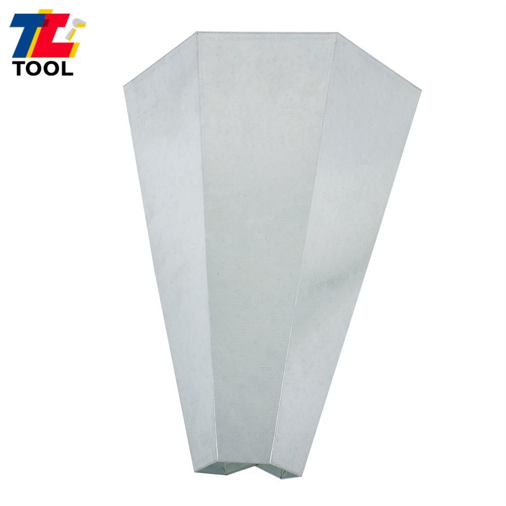 2 Pack 8 lbs Medium Size Chicken Cone Galvanized Steel Poultry Restraining Cone