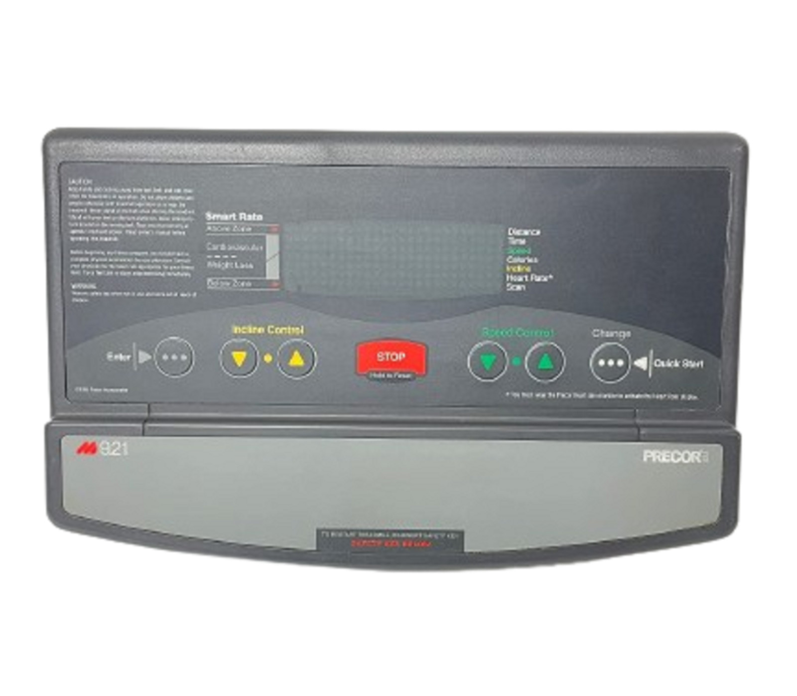 Precor M9.2x 9.2x 9.21s 2X Treadmill Display Console Panel 37204-101 & 50971-108