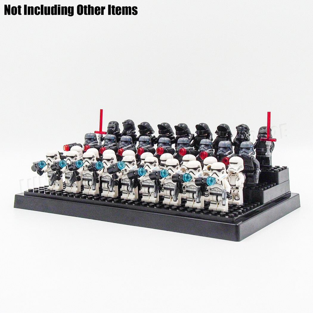 Acrylic Display Case Steps Box Showcase Mini Figures Storage Building Blocks