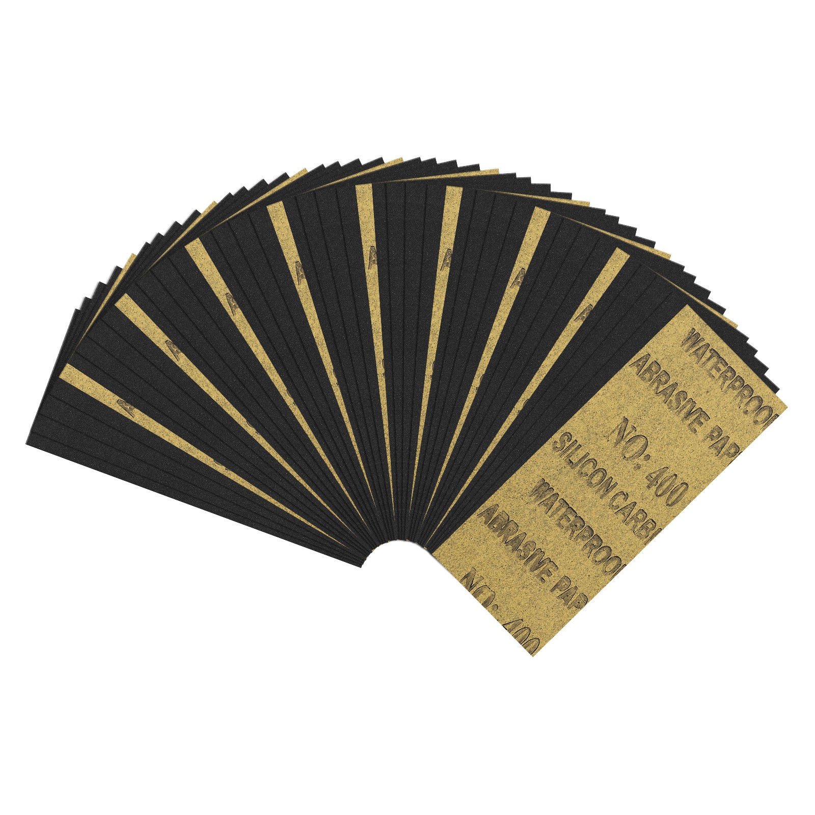 45pcs Sand Papers - [3.6 x 9 Inch x 400 Grits] Sandpaper Sheets