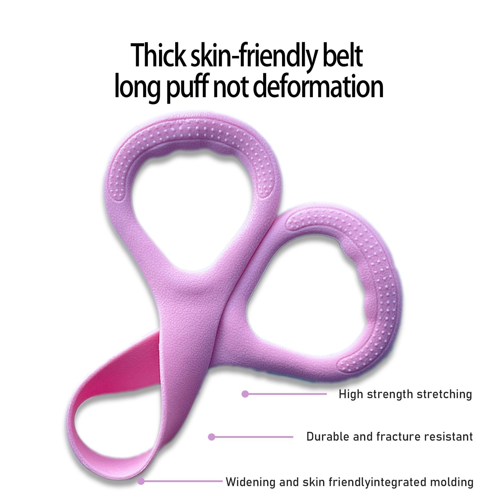 Nzwnxdtq Figure 8 Resistance Band With Handles, Elastic Bands for 3 Color