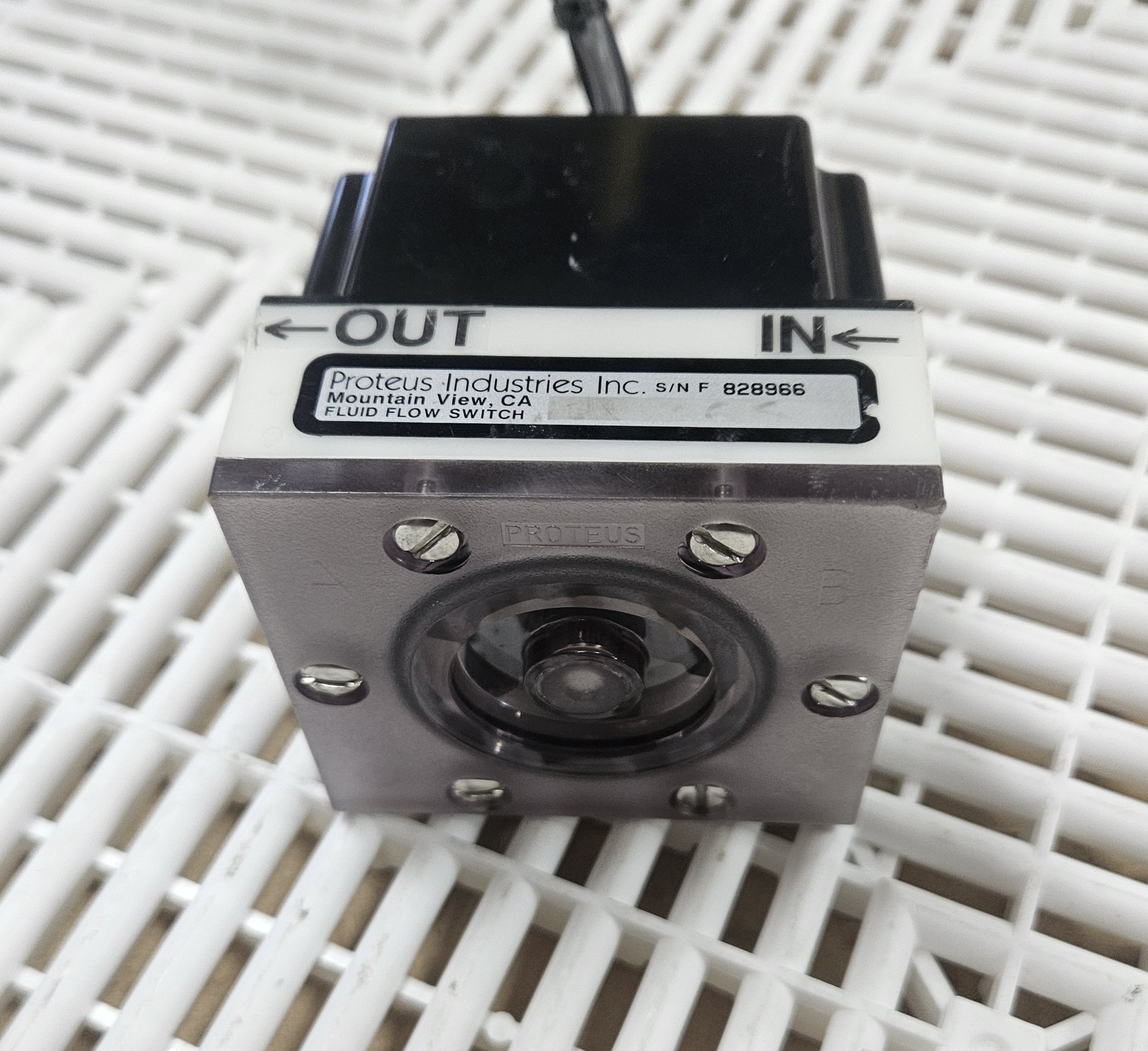Proteus Industries FS115 3 GPM Fluid Flow Switch 1/2" NPT