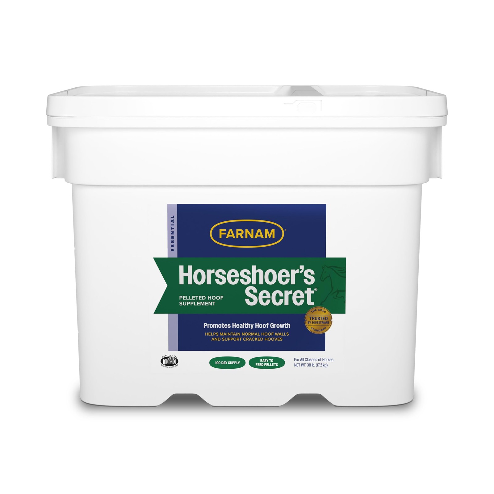 Farnam Horseshoers Secret Pelleted Hoof Supplements, Promotes healthy hoof