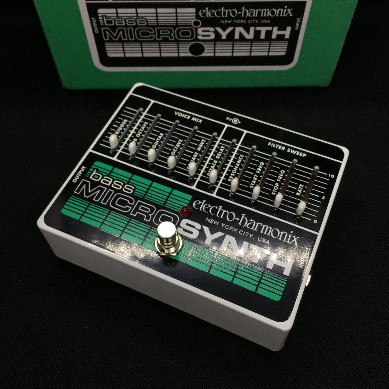 Electro-Harmonix Bass Micro Synth Bass Guitar Effect Pedal Used