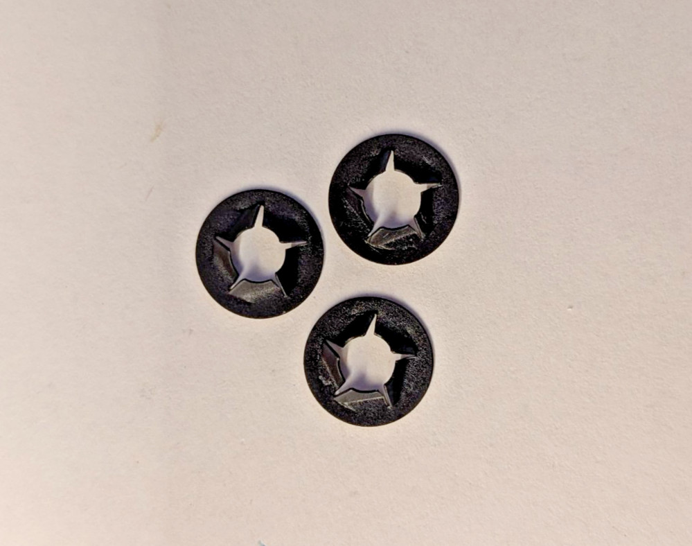 732610072 Can-Am/Ski-Doo OEM Push Nut (Pack of 3)