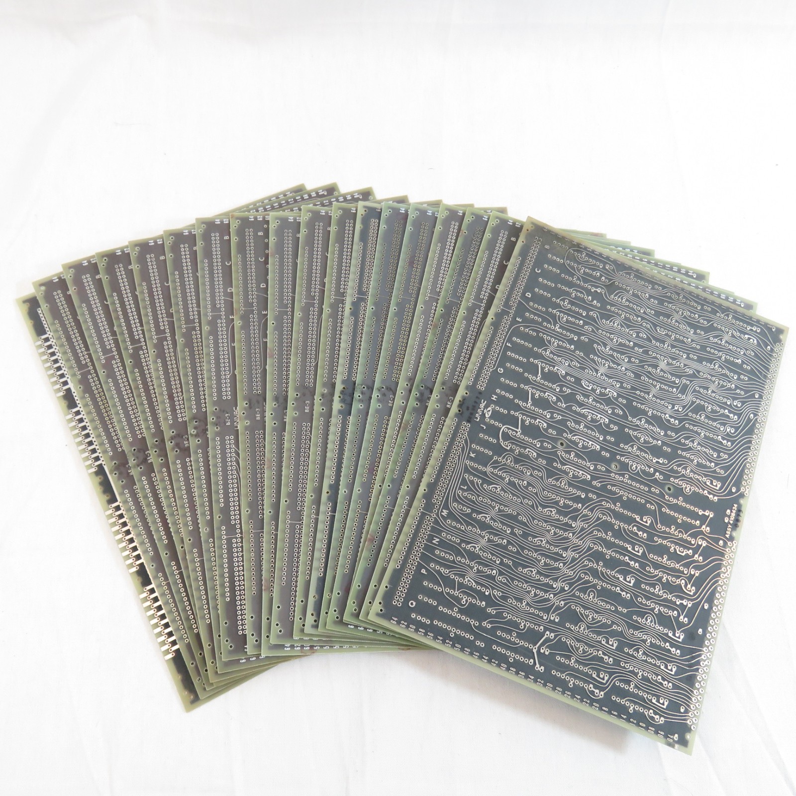 Rare Lot of 18 NOS Univac Computer Circuit Boards ASSY 4108434, 4108433