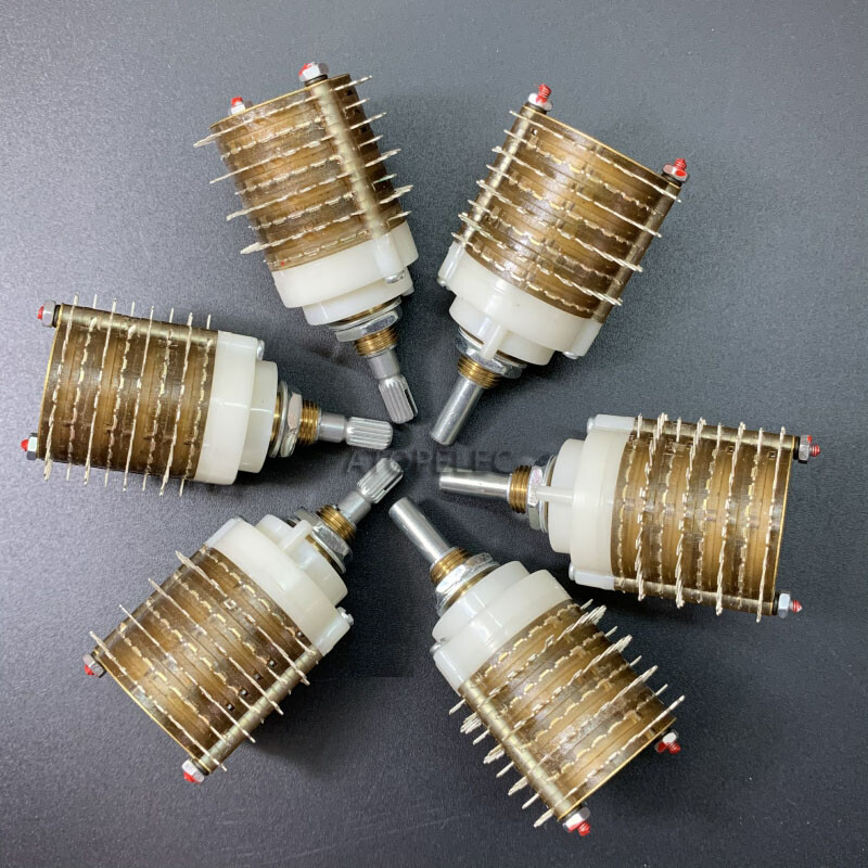 24-Step Silver Plated Contact Rotary Switch 4-Channel Volume Potentiometer DIY