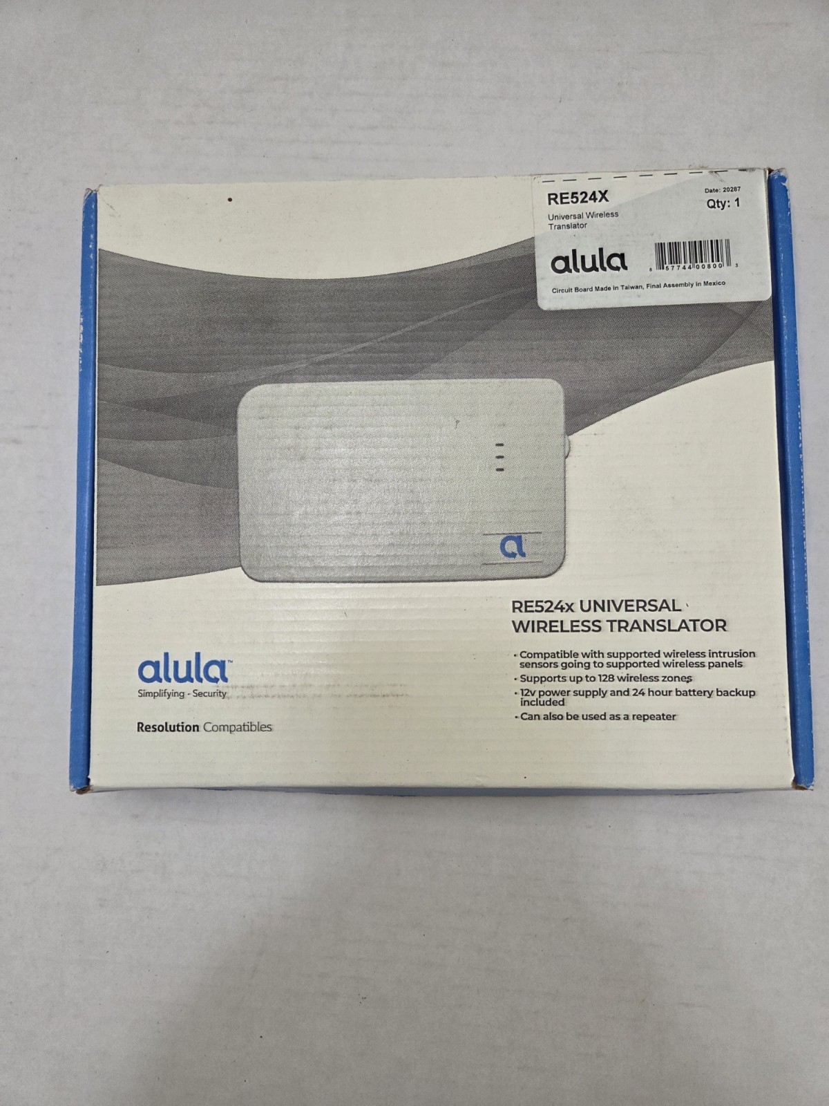 Resolution (Alula) RE524X Universal Wireless to Wireless Translator/Repeater