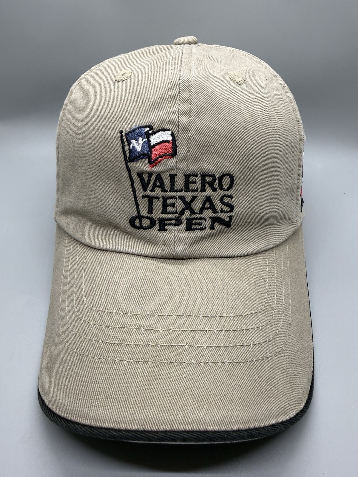 Valero Texas Open Golf Cap Hat Adult Adjustable Brown Cotton Imperial