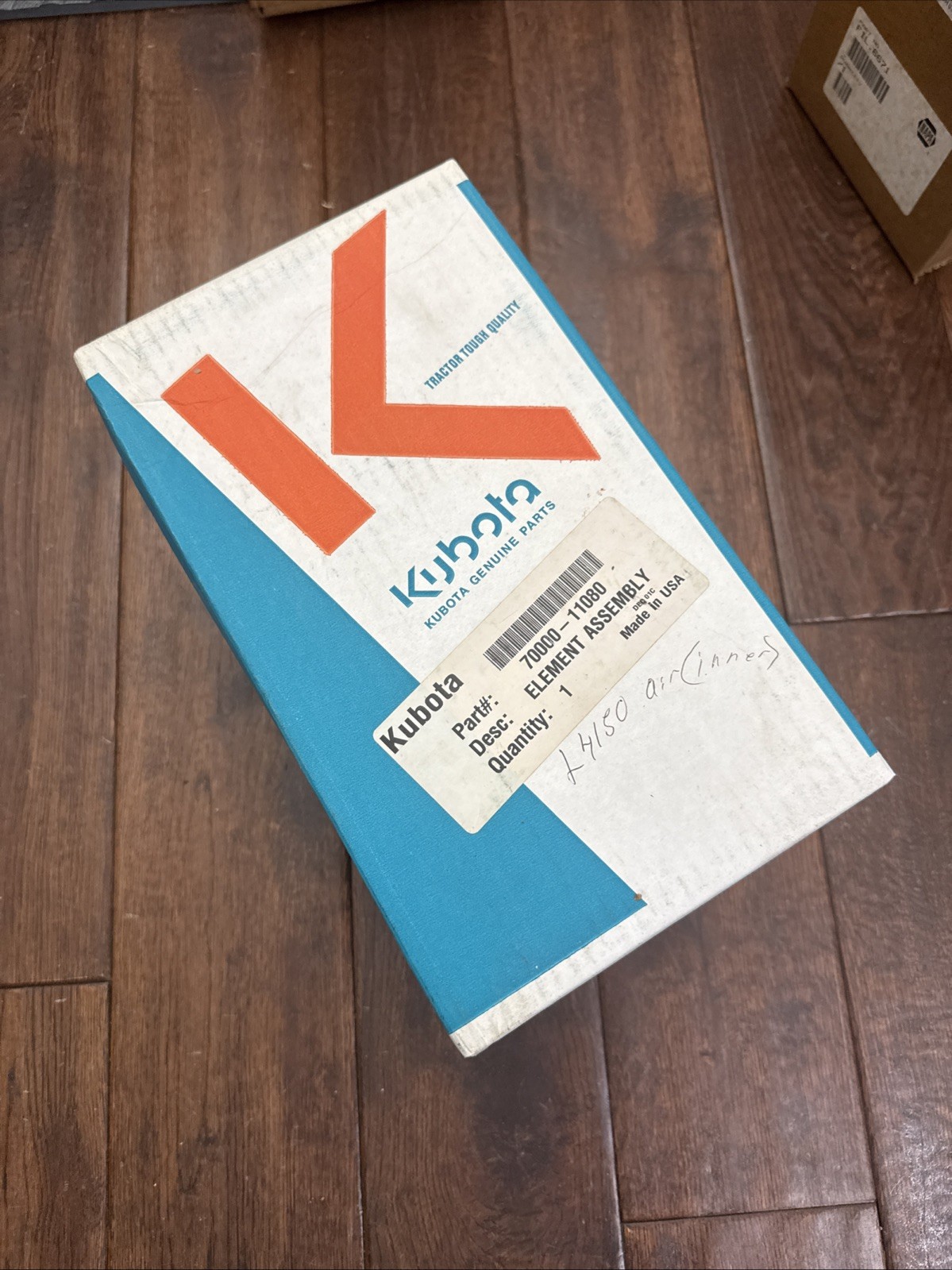 GENUINE OEM KUBOTA FILTER, AIR 70000-11080 Contact Us for help with ordering!